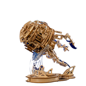 Aurora Quy Mô 1:8 Tự Làm Sứa Âm Nhạc Hộp Nhựa Xây Dựng Khối Thiết Lập Món Quà Sinh Nhật Cho Bạn Gái Bảng Trang Trí - Product Image 1