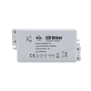 Disponibile OTM-E24-24 fabbrica diretta LED Driver 95*44*24 tensione costante quadrato Mini 24v 1A 24w Led Driver - Product Image 3