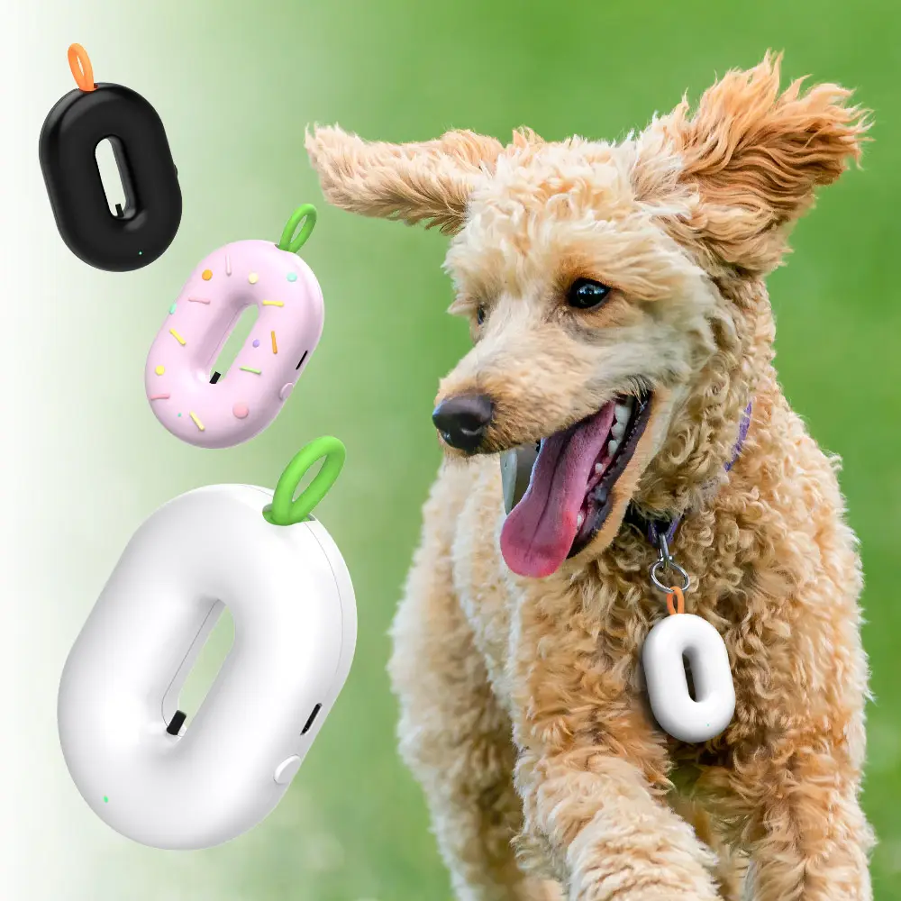 New Releases 2024 Product Small Mini Portable USB Rechargeable Dog Collar Pendant Wear Pet Air Purifier for Pets