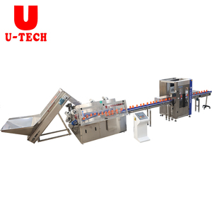 Automatische Haustier flaschen Feeder Entschlüsse lungs maschinen Shampoo PE Flaschen arrangieren und sortieren Maschine