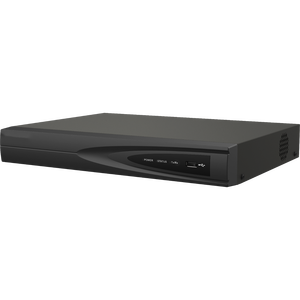HIK-Sistema DE SEGURIDAD CCTV NVR, entradas de cámara IP 4K, salida de vídeo HD, detección de movimiento, 2,0, OEM, 8P (D), 8CH