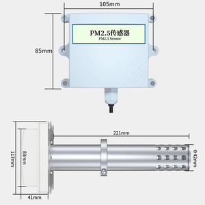 Regolatore intelligente della polvere con sensore di qualità dell'aria PM2.5 e PM10