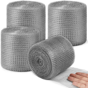 <strong>304</strong> 316 <strong>Stainless</strong> <strong>Steel</strong> Knitted Wire Mesh for Gas Liquid <strong>Filter</strong> <strong>Demister</strong> Nickel Copper Knitted Wire Mesh Shielding