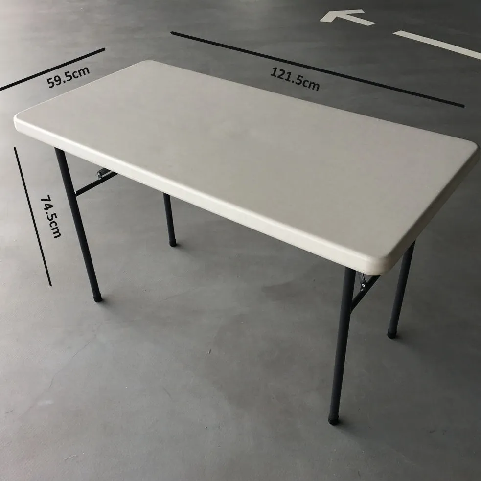 2022モダンでユニークなデザインのホットセールプラスチック製ダイニングテーブル折りたたみ式テーブル