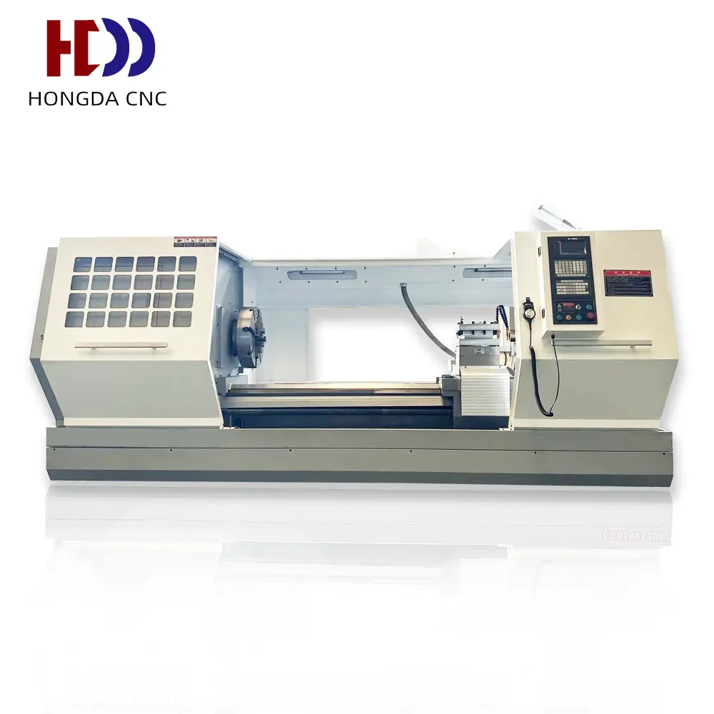 Trung Quốc phẳng Hướng dẫn sử dụng chuyển kim loại hướng dẫn sử dụng Heavy Duty CNC Lathe máy lớn CNC Lathe ck61100