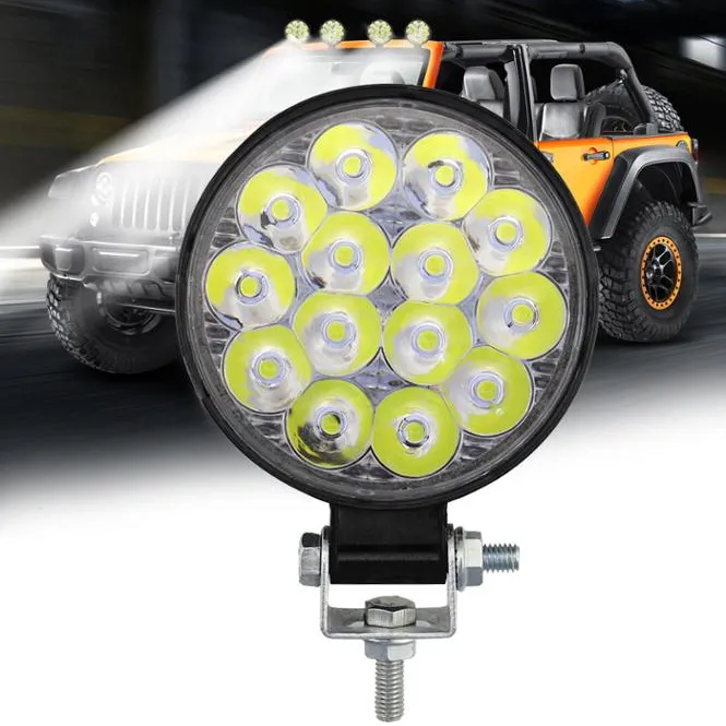 Perfekte LED Hohe Qualität Led Arbeit Licht 48W platz für auto offroad lkw Auto Zubehör Led Licht mit strobe funktion