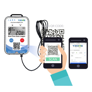 Precisely External Probe Real-time Remotely <strong>Temperature</strong> <strong>Data</strong> <strong>Logger</strong> for Industrial Usage - Product Image 5
