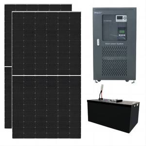 高效4000瓦移动立方体离网太阳能系统木田太阳能5kw家用发电系统 - Product Image 5
