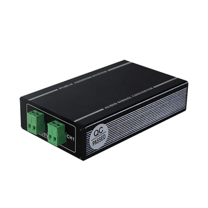 Sistema de transmisión de sonido de 2 canales, 100V a Línea, nivel alto a Línea, amplificador de Audio, con 2 entradas Phoenix y 2 salidas RCA - Product Image 3
