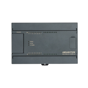 Amsamotion R485 Modbus RTU DI/DO AI/AO Módulo de recopilación de datos 8DI 8DO 6AI 2AO Salida de relé/transistor 8DO Salida de relé PLC
