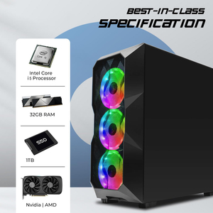 ARGBファンI5 11400F 32GB RAM 1テラバイトSSD RTX 2060 6G GDDR6オフィスホームゲーム用デスクトップコンピューターWIN10/11 - Product Image 5