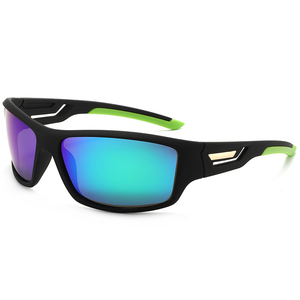 Vente en gros de lunettes de soleil de sport pour hommes, lunettes de soleil polarisées coupe-vent à la mode pour le cyclisme, la pêche, PC rouge pour la conduite à vélo en plein air - Product Image 6