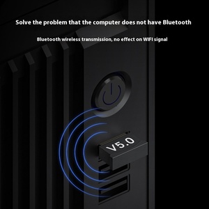USB音频适配器5.0蓝牙接收器发射器电脑笔记本丰富插头设计无线技术材料 - Product Image 5