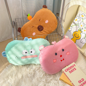 2025 Mới Hiện Đại Mềm Mại Thoải Mái <span class=keywords><strong>Fluff</strong></span> Dễ Thương Phim Hoạt Hình Động Vật Thiết Kế Bộ Nhớ Bọt Mèo Bụng Gối Xách Tay Thoáng Khí Trẻ Em Trẻ Em - Product Image 2