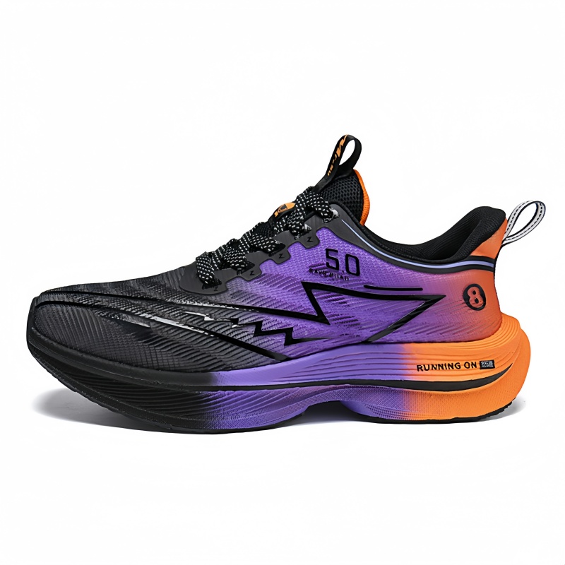 Noir - Violet - Orange