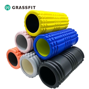 Set rumbai mobilitas rol hitam <span class=keywords><strong>logo</strong></span> kustom perlengkapan bola fascia PT set rol busa yoga fisioterapi faszienrolle - Product Image 2