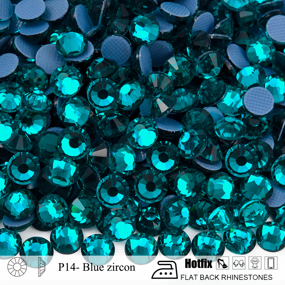 Blue zircon