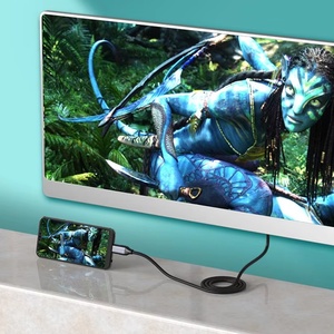 1.8m USB C至迷你显示端口适配器电缆，适用于MacBook Air Pro C型迷你DP显示端口4K 60hz视频，由耐用合金制成 - Product Image 6