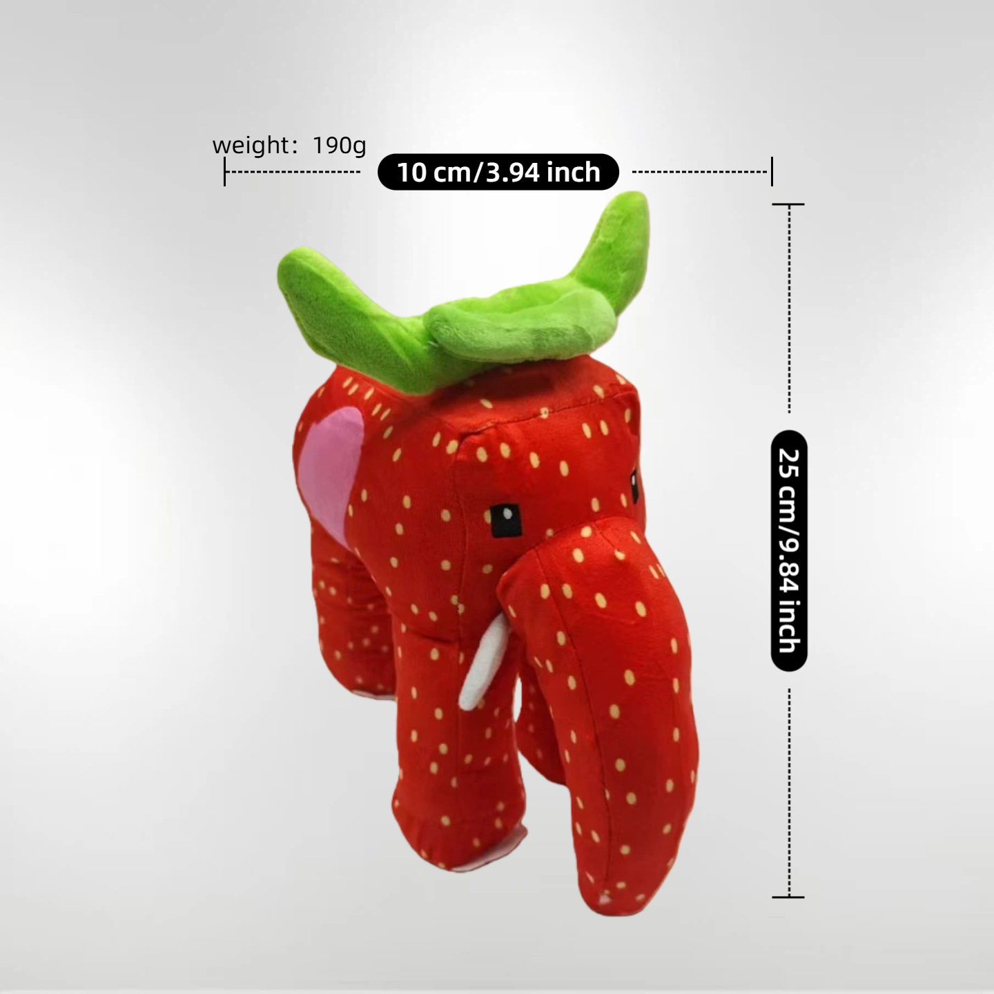 Décodeur/éléphant fraise