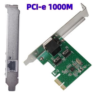 PCI-e Gigabit Ethernet <strong>Network</strong> Card Adapter Built-in PCI Express 1000Mbps RJ45 Wired Nic Lan Card RTL8111 for Desktop PC - Product Image 2