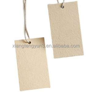 Etiqueta colgante de ropa personalizada con logotipo en relieve de cuerda, lámina de oro, impresión UV, etiqueta colgante de papel de cartón para ropa - Product Image 5