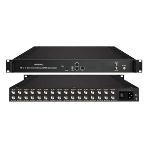 Modulador de DVB-C Mux Scrambling qam 16 en 1, sintonizador FTA DVB S2 DVB-S2X a DVBC 4 QAM - Product Image 2