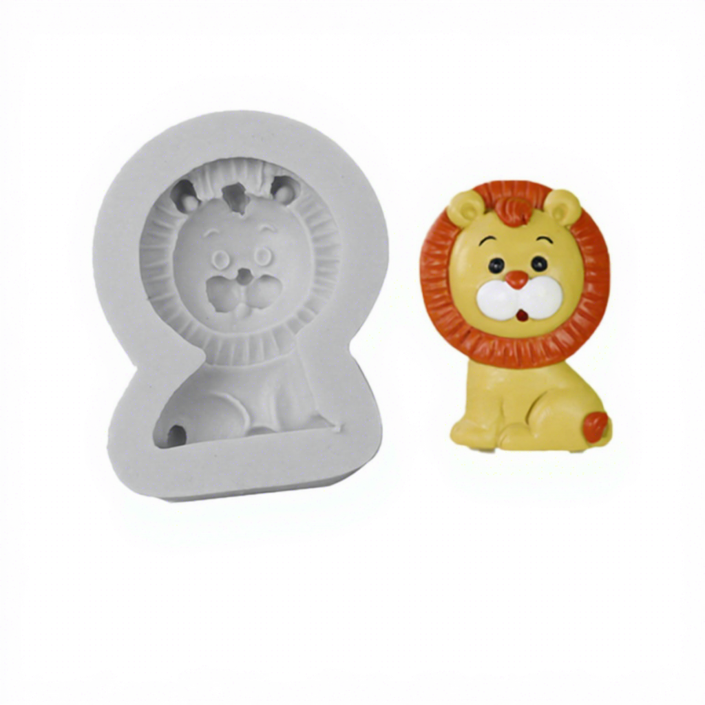 3# moule lion blanc
