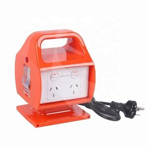 Saipwellオーストラリア標準4ウェイ10アンペアMCBRCDポータブル電源コンセント - Product Image 1