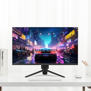 Venta al por mayor 24 pulgadas 1080P Monitor de juego ancho Pantalla de sincronización libre 75Hz Entradas RGB Uso de la computadora por los fabricantes