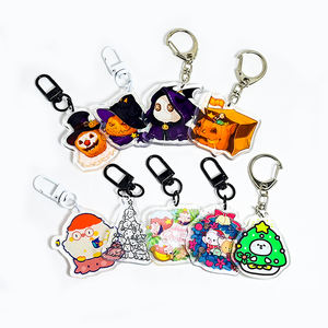 Tùy chỉnh thiết kế nhựa mini dễ thương Kawaii Acrylic phim hoạt hình Keychain Juno quyến rũ <span class=keywords><strong>Keyring</strong></span> Móc chìa khóa túi quyến rũ bán buôn tùy chỉnh - Product Image 2