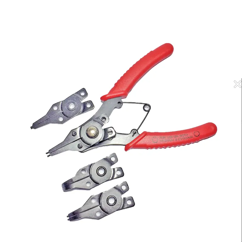 Factory Directly Supply Universal Use Hardware Manual Tools Multi Function 4 pcs Snap Ring Plier