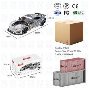 1/16 LEDライトウォータースプレー付き高速RcレーシングカーRcオートリモコンモデルレーシングカー