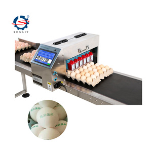 New Design Egg Printing/<strong>coding</strong>/marking Machine Egg Stamper Egg Tray Printer Machine - Product Image 1