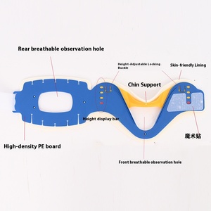 Tùy chỉnh 4-in-1 khẩn cấp cổ cú đúp có thể điều chỉnh cổ tử cung fixator cổ hỗ trợ cú đúp cho người lớn trẻ em sản phẩm an toàn - Product Image 4
