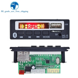 เครื่องเสียงในรถยนต์ tzt USB TF FM วิทยุโมดูลไร้สายบลูทูธ5V 12V MP3 WMA บอร์ดถอดรหัสเครื่องเล่น MP3พร้อมรีโมทคอนโทรลสำหรับรถยนต์ - Product Image 6