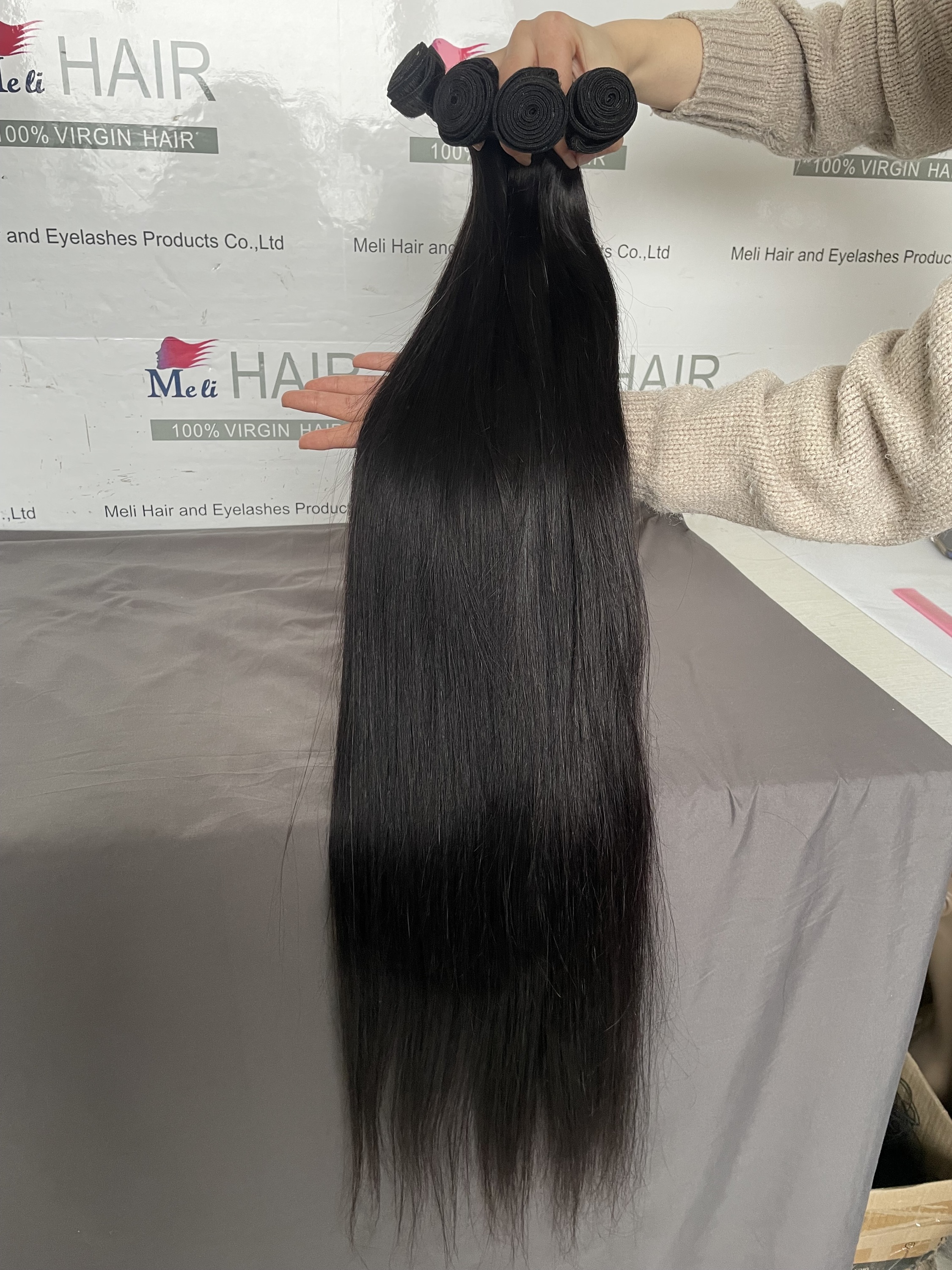 Natural black Straight