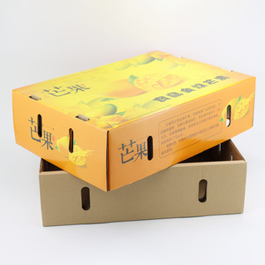 マンゴーアップルグレープボックス用カスタムサイズロゴ段ボール箱フルーツ配送カートン - Product Image 3