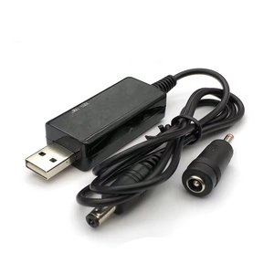 DC3.5mm * 1,35mm USB Boost Line enchufe de fuente de alimentación portátil adaptado Universal a enrutador inalámbrico y módem óptico Light Cat - Product Image 2