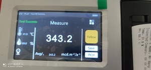 Yol işaretleme testi el ölçüm cihazı kolay kalibrasyon yağmurlu gece yol hattı yol işaretleme Retroreflectometer - Product Image 3