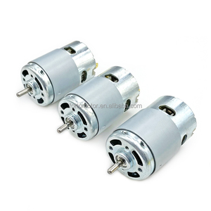 RS895直流电机直流12V 24v高速高扭矩滚珠轴承大扭矩大功率低噪音热卖895直流有刷电机