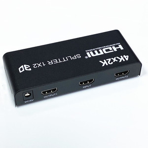 Full HD 4Kx2K 1X4 for HDMI <strong>1</strong> in <strong>2</strong> Out Power <strong>Splitter</strong> Video <strong>Splitters</strong> &amp; Converters for HDTV Xbos One <strong>Input</strong> <strong>2</strong> <strong>Output</strong>