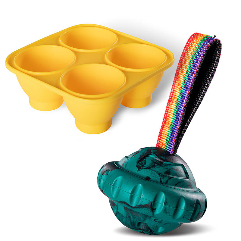 Green + ice grid + colorful webbing