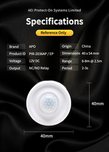 <strong>PIR</strong>-2036-EP Smart Home Security Wireless Alarm Infrared <strong>Motion</strong> <strong>Sensor</strong> Detector <strong>Pir</strong> <strong>Motion</strong> <strong>Sensor</strong> for energy saving systems