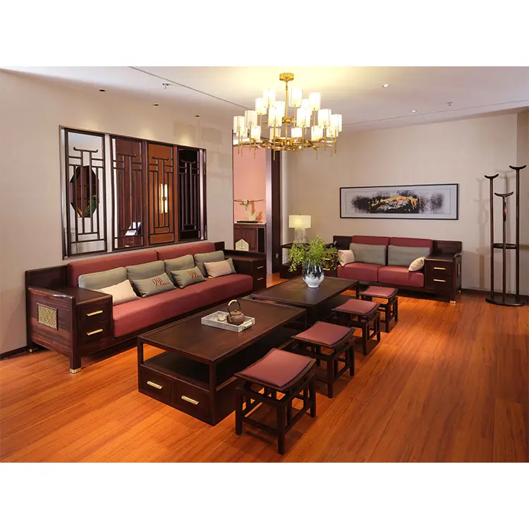 Large Designer High Back Deep Seated Luxury Sofa Classic Office Salas Sofa Set Capa De Sectional Sofa