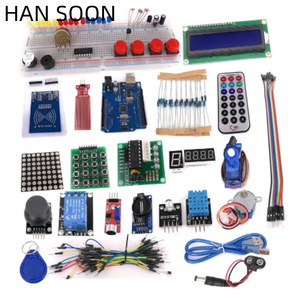 Kit de inicio RFID para Arduino UNO R3 versión mejorada Learning Suite con caja de venta al por menor