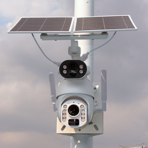SZGOING 100X Zoom Solar Panel Powered CCTV Security <strong>Camera</strong> 4G Sim Card Two-Way Audio Night Vision <strong>3MP</strong> Resolution Memory Card - Product Image 3