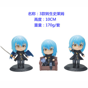 หุ่นอะนิเมะ milim nava จำนวน3ชิ้น/1ชุดชุดชุดชุดเป็นตุ๊กตาพีวีซีน่ารักโมเดลของเล่นเด็ก - Product Image 2