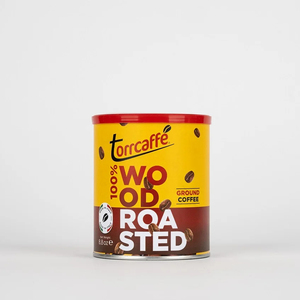 Torrcaffe Srlブランドまろやかなテイスティングエスプレッソ挽いたコーヒー70% ロブスタと30% アラビカブレンド木質ローストグリッドコーヒー - Product Image 1