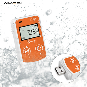 AIKESI RC-50/60 Trucks and Freezers Fridges <strong>Temperature</strong> Alarm USB Type <strong>C</strong> <strong>Temperature</strong> <strong>Sensor</strong> Humidity Data Logger CE FCC ROHS - Product Image 1