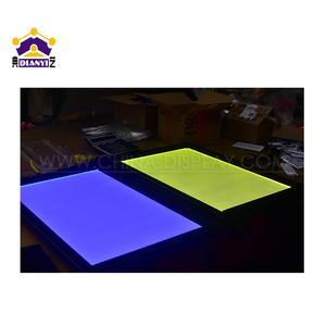 Quảng cáo trong nhà hiển thị menu treo tường Acrylic Pha lê hộp đèn siêu mỏng LED hiển thị nhà hàng RGB Bảng menu - Product Image 3